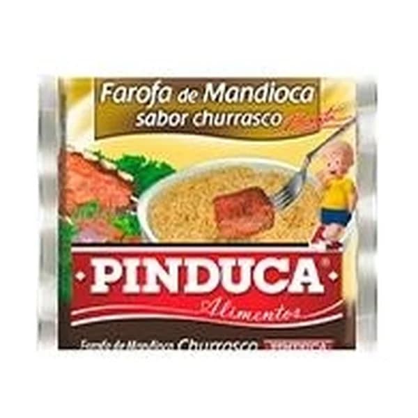 Farofa de mandioca Pinduca sabor churrasco 250 g — folheto Bonno "Esquenta Final de Semana" / "Alerta de Preço Baixo" (29–31/10/2026), Instagram @bonnoatacarejo (imagens meramente ilustrativas)