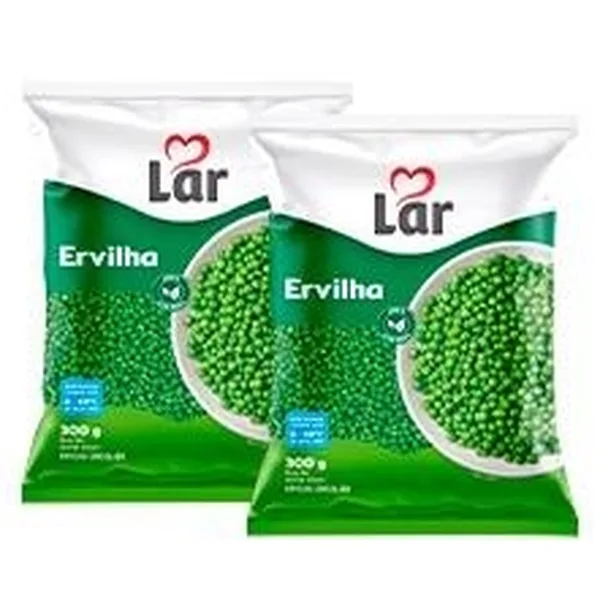 Ervilha congelada Lar 300 g — folheto Bonno + Lar (29/10–08/11/2026), Instagram @bonnoatacarejo