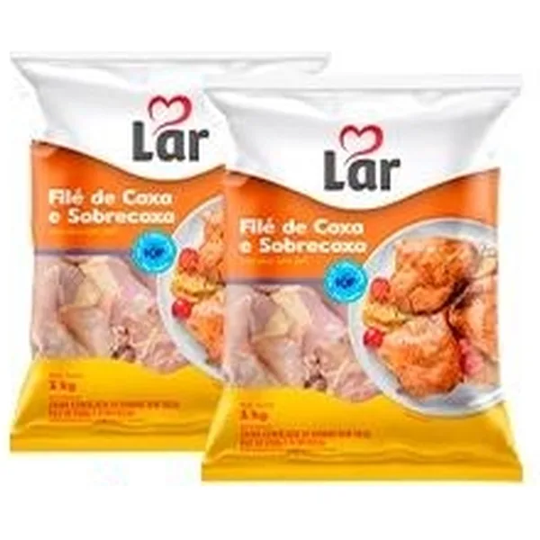 Filé de coxa e sobrecoxa IQF Lar 1 kg — folheto Bonno + Lar (29/10–08/11/2026), Instagram @bonnoatacarejo