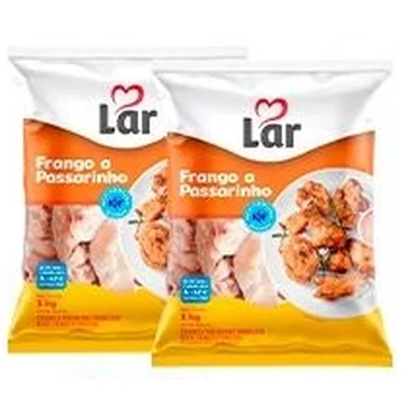 Frango à passarinho IQF Lar 1 kg — folheto Bonno + Lar (29/10–08/11/2026), Instagram @bonnoatacarejo