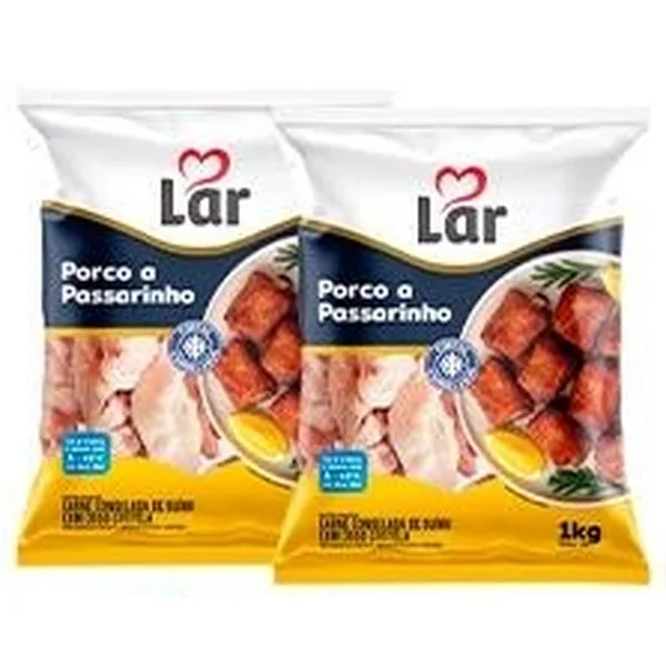 Porco à passarinho Lar 1 kg — folheto Bonno + Lar (29/10–08/11/2026), Instagram @bonnoatacarejo