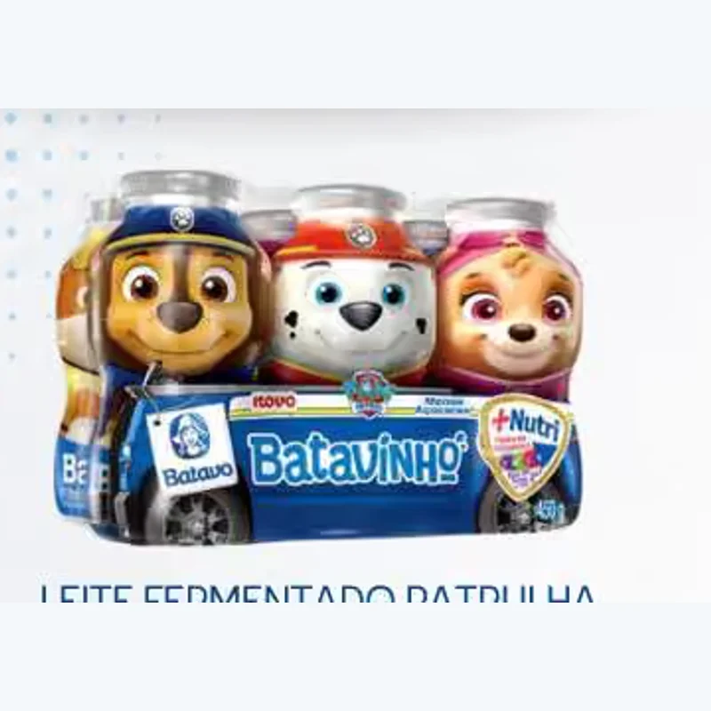 Leite fermentado Patrulha Canina Batavo 450 g