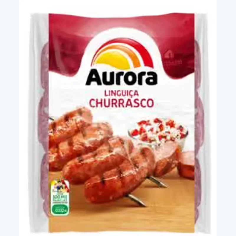 Linguiça churrasco congelada Aurora 700 g