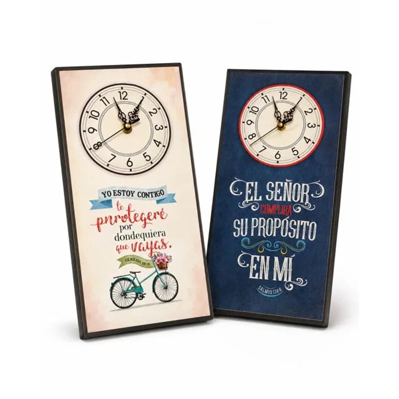 Reloj de Mesa con Versículo