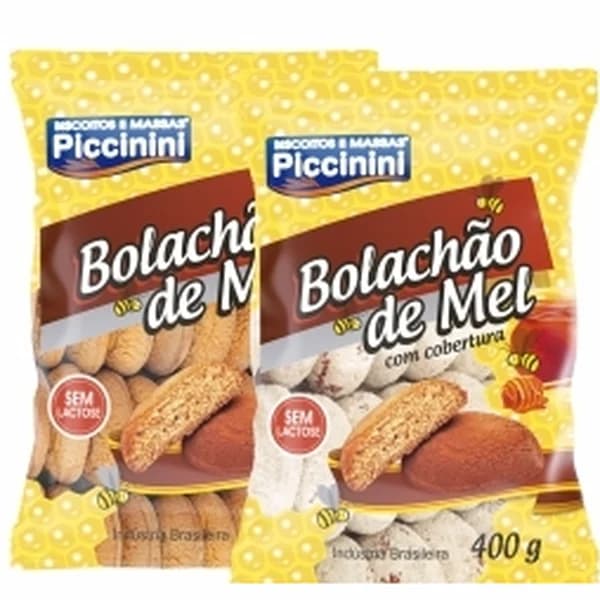 Bolachão de mel Piccinini 400 g — folheto Verdurão (Rede Forte) "#VemEconomizar" válido até 17/10/2026 (Instagram @verduraosupermercado)