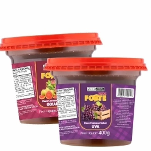 Doce de frutas Rede Forte 400 g — folheto Verdurão (Rede Forte) "#VemEconomizar" válido até 17/10/2026 (Instagram @verduraosupermercado)