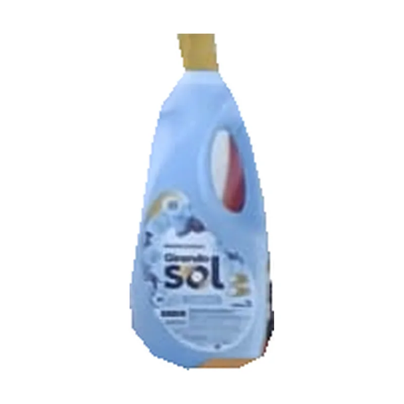 Suavizante para ropa Girando Sol 2 l, envase original del folleto Rede Forte