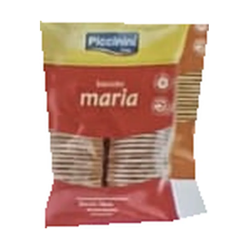 Galletitas dulces Piccinini 300 g, envase original del folleto Rede Forte