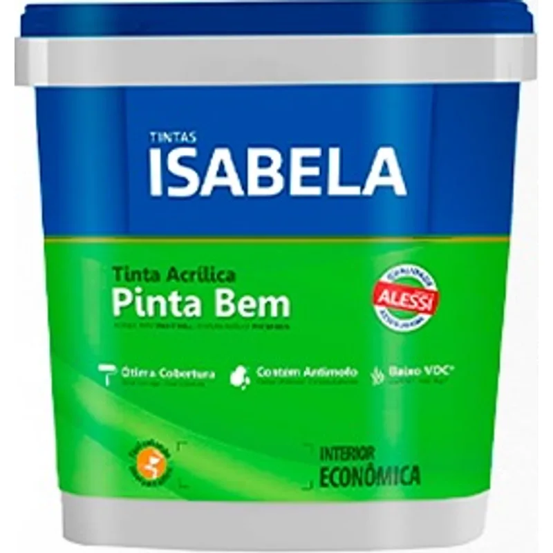 Tinta Acrílica Fosca Isabela Pinta Bem 15 L