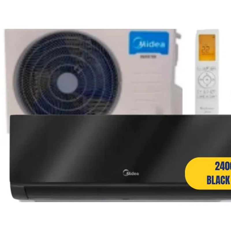 Ar-Condicionado Midea 24000BTUs Black Inverter 220V