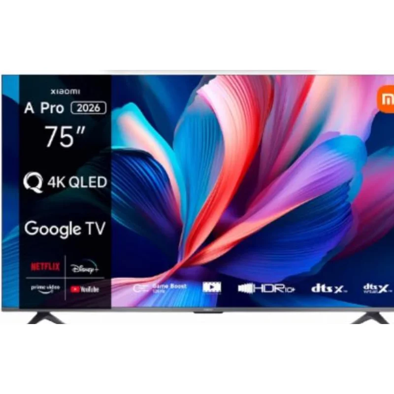TV Xiaomi Smart A Pro 75 QLED 4K Google TV OS 200/240V