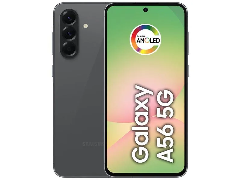 Smartphone Samsung Galaxy A56 256GB 5G 8GB RAM Preto 6,7"