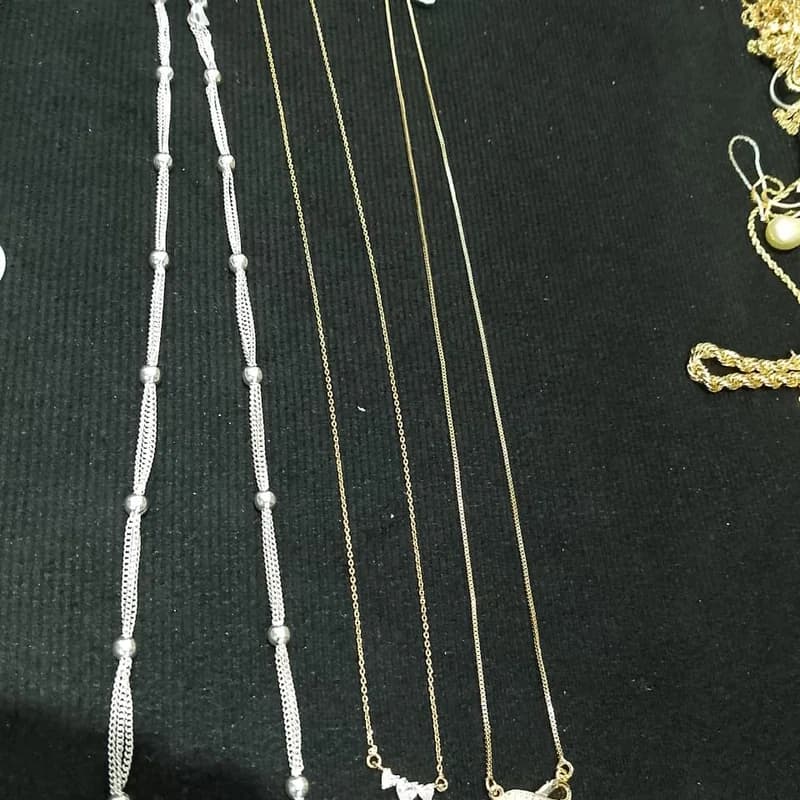 Cadenas plateadas